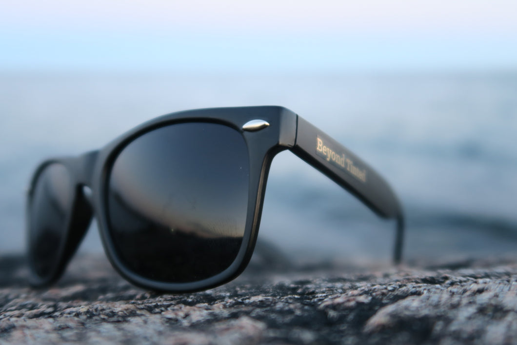 Super Dark 80's Sunglasses